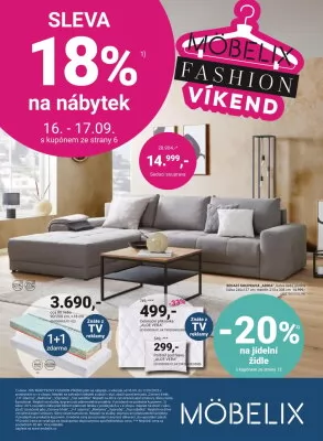 akční leták Möbelix 11.9.2023-24.9.2023