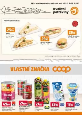 akční leták COOP 13.9.2023-26.9.2023