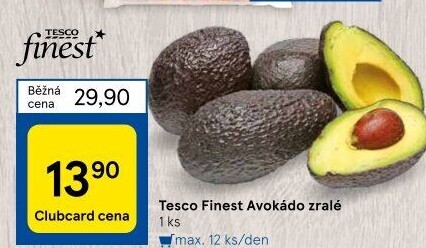 Avokádo Tesco Finest