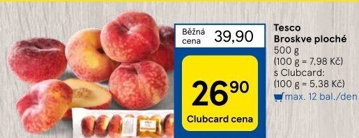 Broskve Paraquayo Tesco