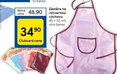 Dětská zástěra na malování