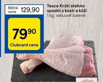 Krůtí stehna Tesco