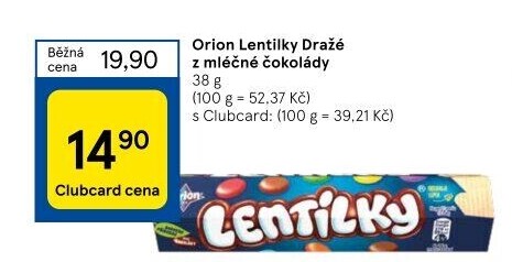 Lentilky Orion