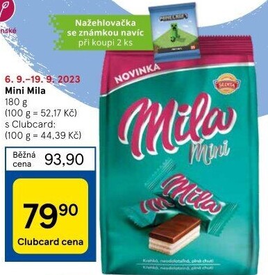 Oplatky mini Mila Sedita