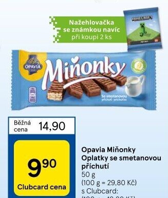 Oplatky Miňonky Opavia
