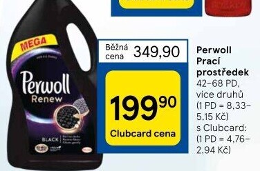 Prací prostředky Perwoll