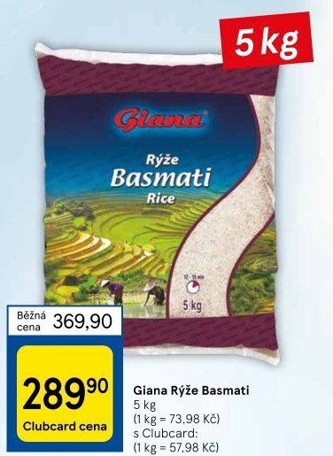 Rýže basmati Giana