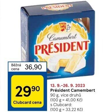 Sýr Camembert Président