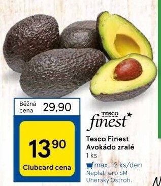 Avokádo Tesco Finest