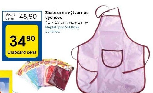 Dětská zástěra na malování