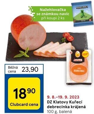 Kuřecí debrecínka DZ Klatovy