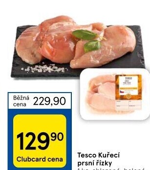 Kuřecí prsní řízky Tesco