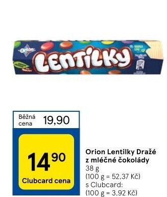 Lentilky Orion