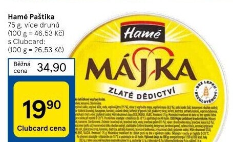 Paštiky Hamé