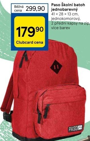 Školní batoh Paso