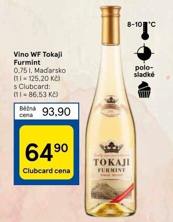 Víno Furmint Tokaji