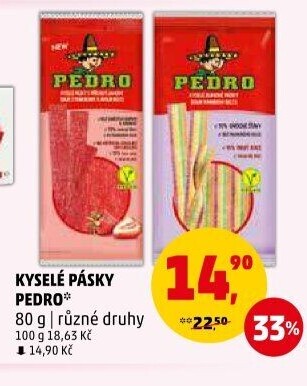 Kyselé pásky Pedro
