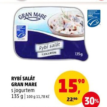 Salát rybí s jogurtem Gran Mare