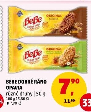 Sušenky BeBe Dobré ráno Opavia