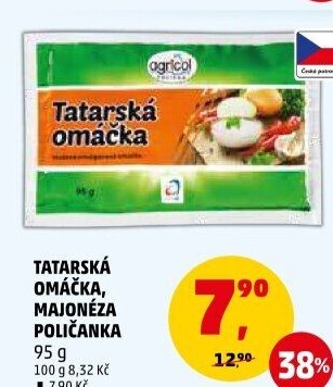 Tatarská omáčka Agricol
