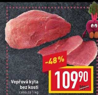Vepřová kýta bez kosti