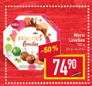 Bonboniéra Lovelies Merci
