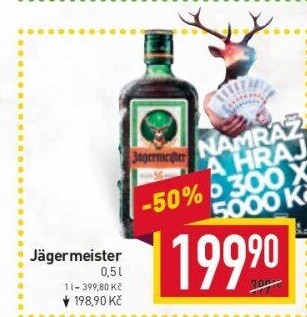 Bylinný likér Jägermeister