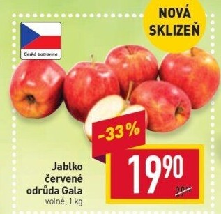 Jablka Gala