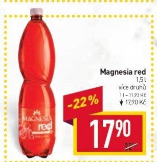 Minerální voda Magnesia Red