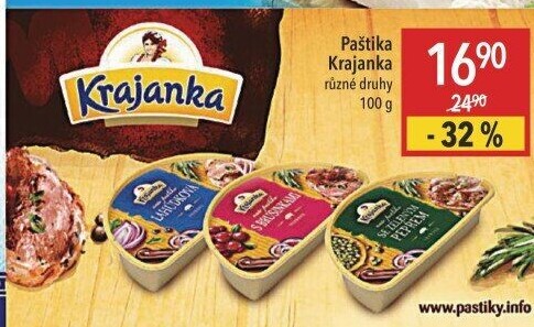 Paštika lahůdková Krajanka