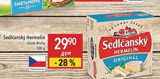 Sýr Hermelín Sedlčanský