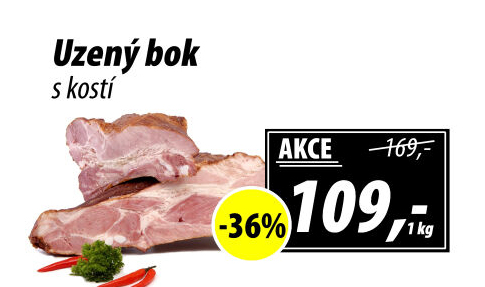 Uzený bok s kostí