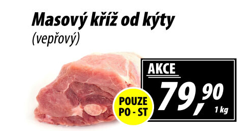 Vepřový kříž od kýty