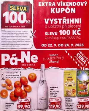 akční leták Kaufland 20.9.2023-26.9.2023