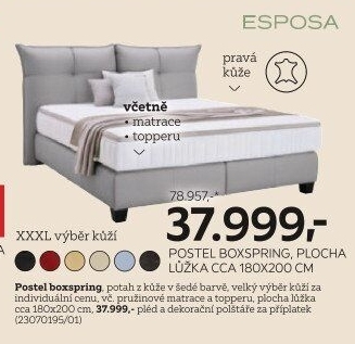 BOXSPRING POSTEL