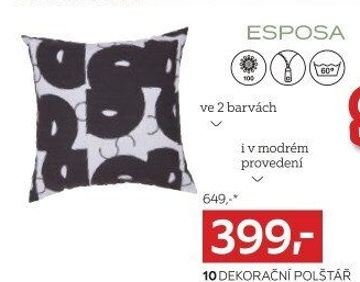 DEKORAČNÍ POLŠTÁŘ