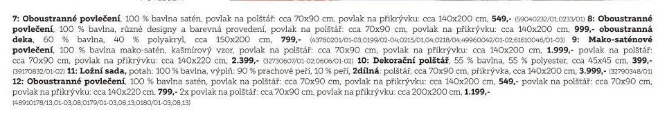 DOMÁCÍ DEKA