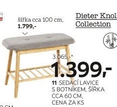 LAVICE S BOTNÍKEM