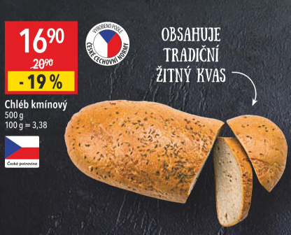 Chléb kmínový