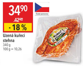 Kuřecí stehna uzená DZ Klatovy