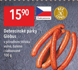 Párky debrecínské Globus