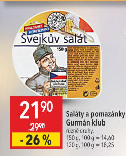 Salát Švejk Gurmán klub