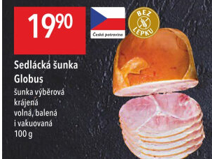 Šunka sedlácká výběrová Globus