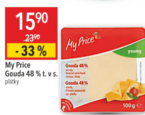 Sýr Gouda 48 % My Price