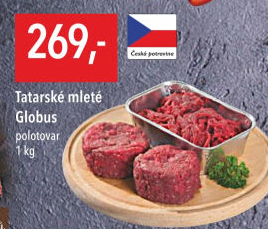 Tatarský biftek Globus
