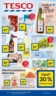 akční leták Tesco 20.9.2023-26.9.2023