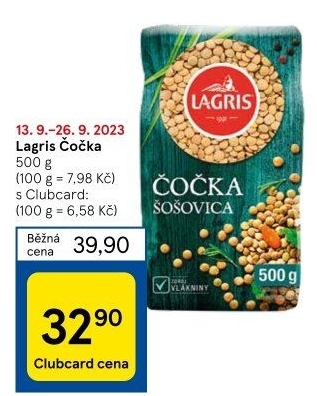 Čočka Lagris