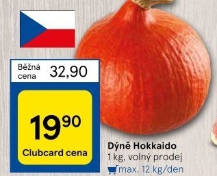 Dýně Hokkaidó