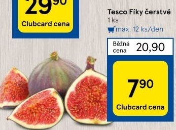 Fíky čerstvé Tesco
