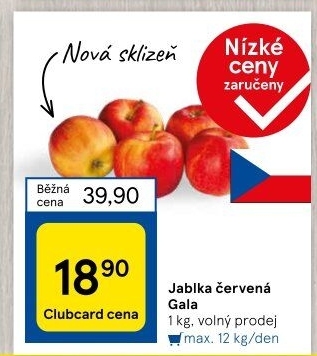 Jablka Gala